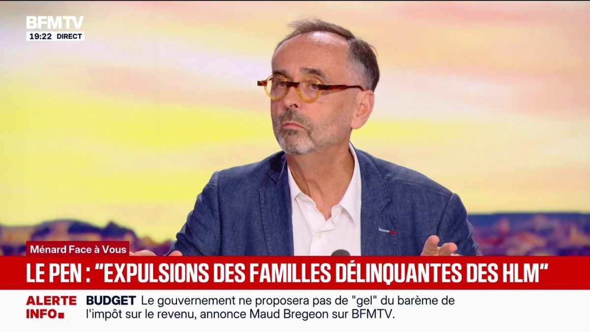 Marine Le Pen plaide pour "la priorité nationale", notamment sur le logement: "Moi ça ne me choque pas que les Français…