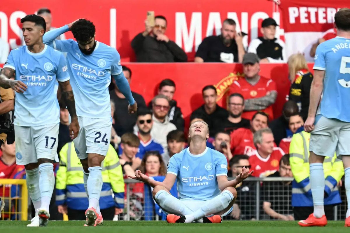 Haaland sikrer City-sejr trods 70 minutters undertal mod United