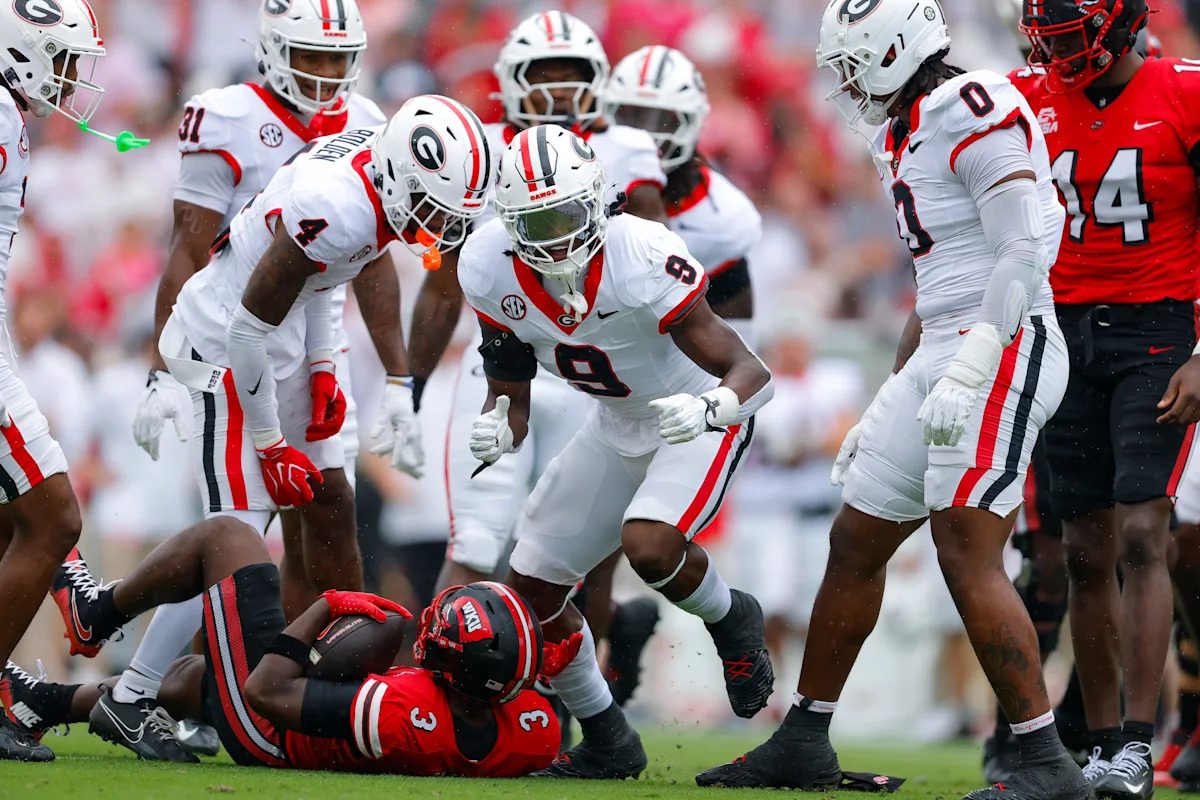 Where is Georgia football in coaches poll after Ohio State falls?