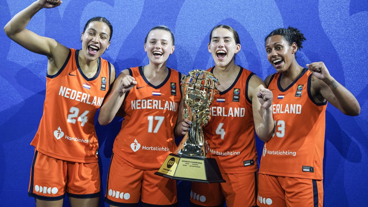 Nederlandse 3x3-basketbalsters prolongeren Europese titel, basketbalmannen verliezen finale