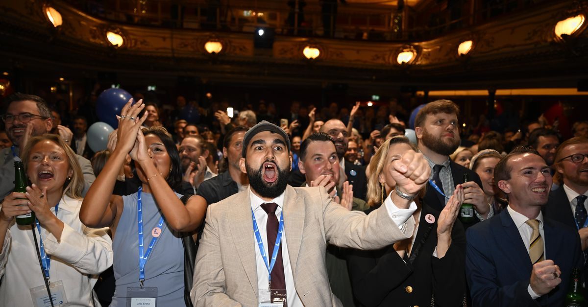 Prognose: nek-aan-nekrace tussen links en rechts na verkiezingen in Zweden