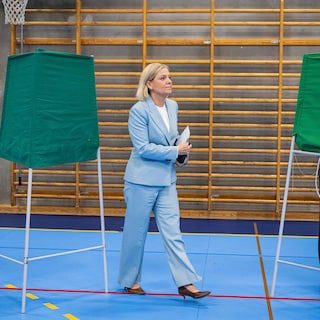 Prognose: links oppositieblok wint Zweedse verkiezingen