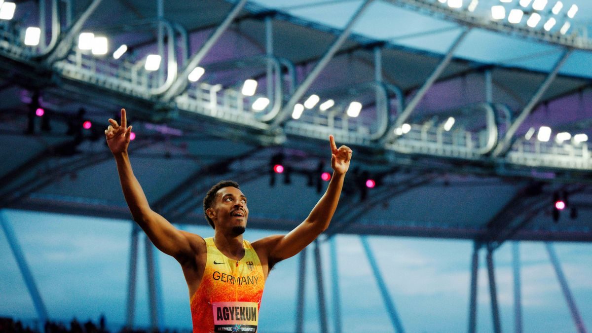 Ultimate Championship: Emil Agyekum pulverisiert deutschen Rekord über 400 Meter Hürden