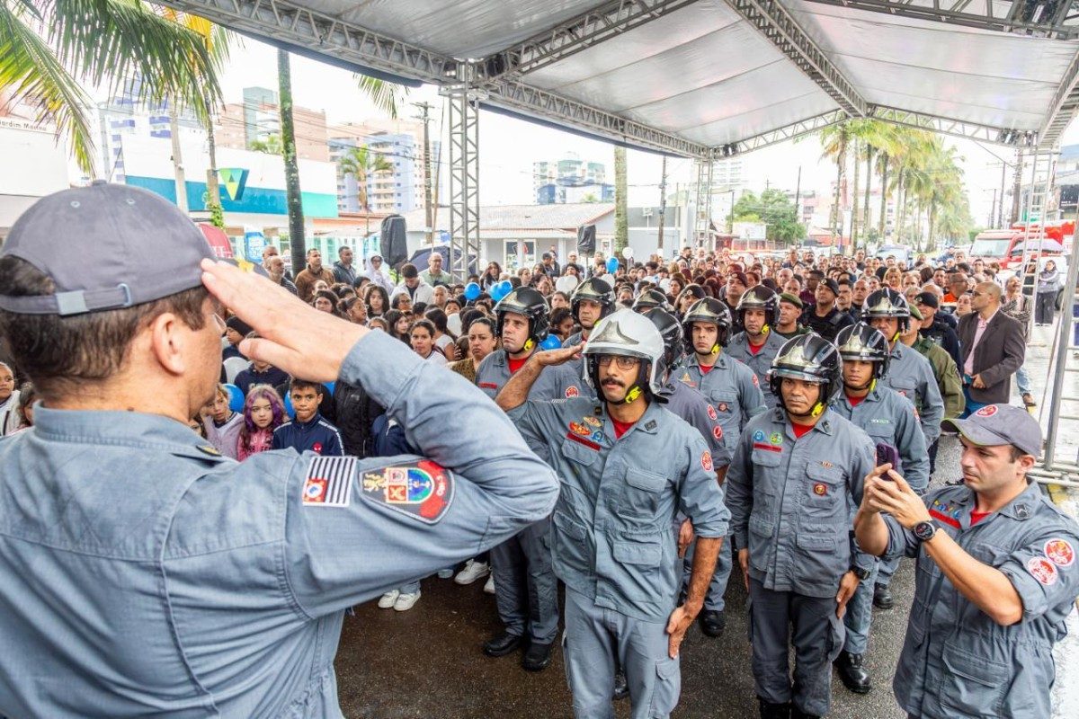 Mongaguá ganha primeira estação do Corpo de Bombeiros com investimento de R$ 1,65 milhão