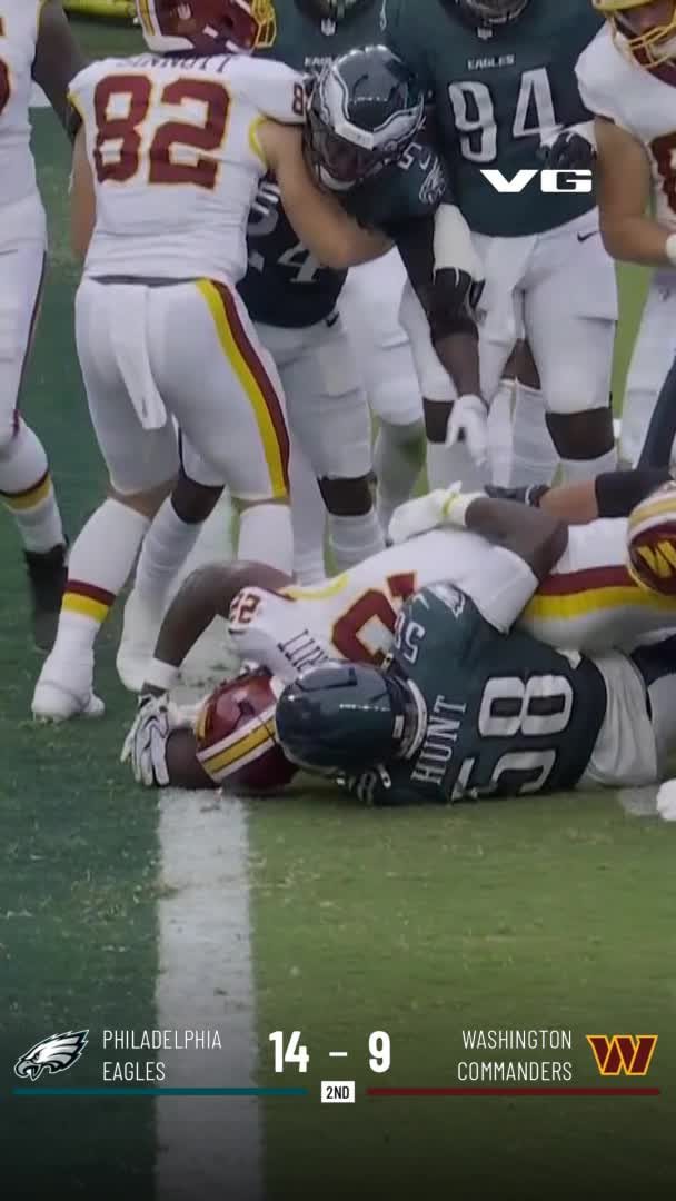 Touchdown: Croskey-Merritt, Commanders