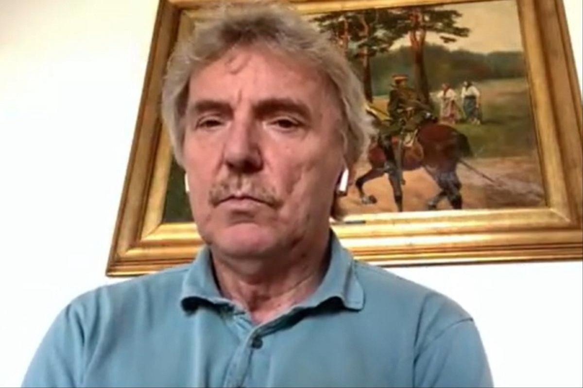 Zbigniew Boniek reaguje po meczu Legia - Widzew