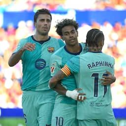 FC Barcelona blijft zonder puntenverlies, Saibari belangrijk bij zege Bayern