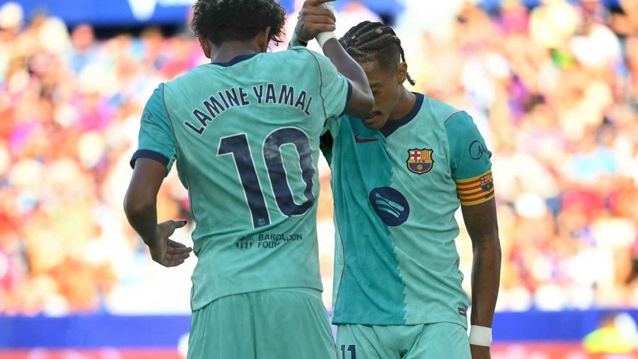 Barcelona slap med skrækken i målfest