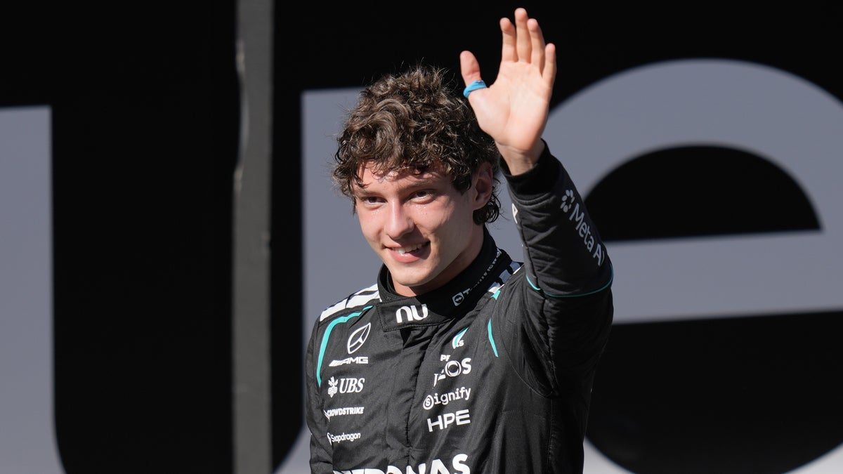 Antonelli vann på nya F1-banan