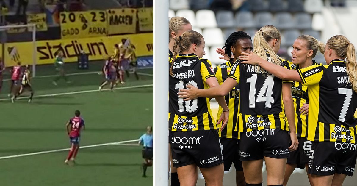 Maja Bodin målskytt igen när Häcken krossade Vittsjö