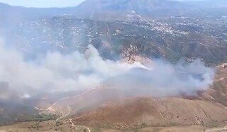 En Espagne, trois personnes blessées dans un feu de forêt qui se propage « très rapidement »