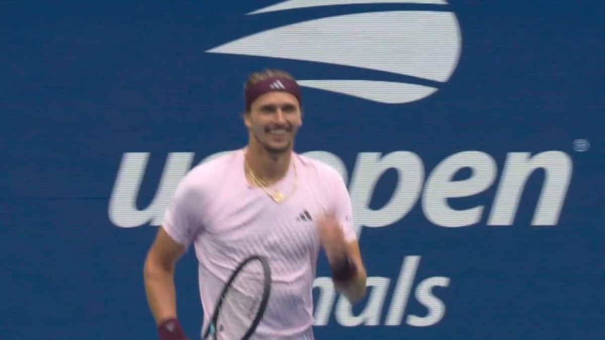 Zverev trionfa agli US Open: il match point
