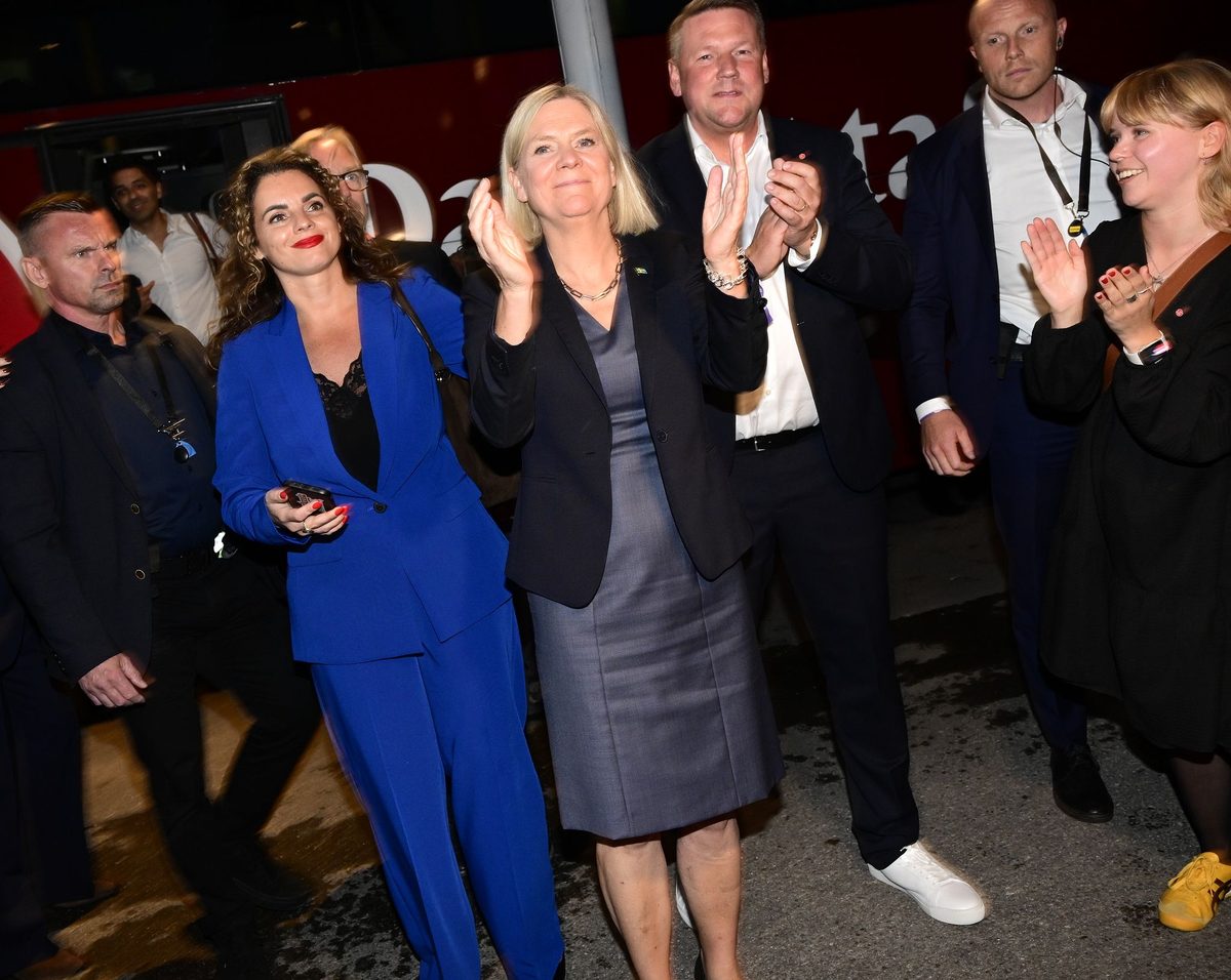 Valgdagsmåling: Socialdemokraterna på vei mot regjeringsmakt i Sverige