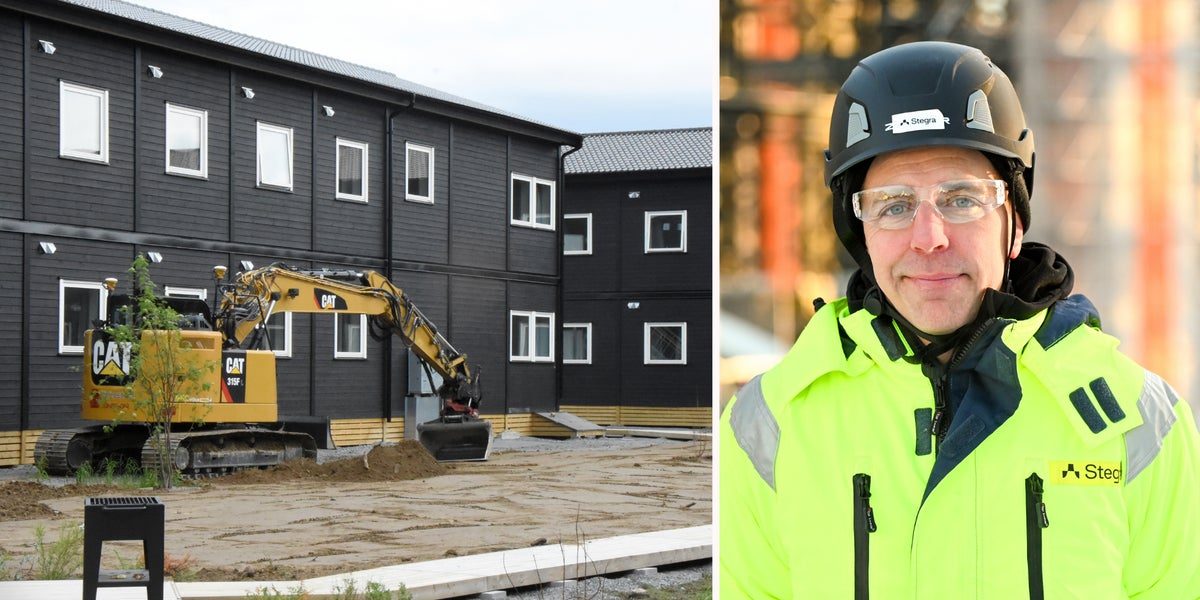 Stegra bygger nya bostäder i Boden