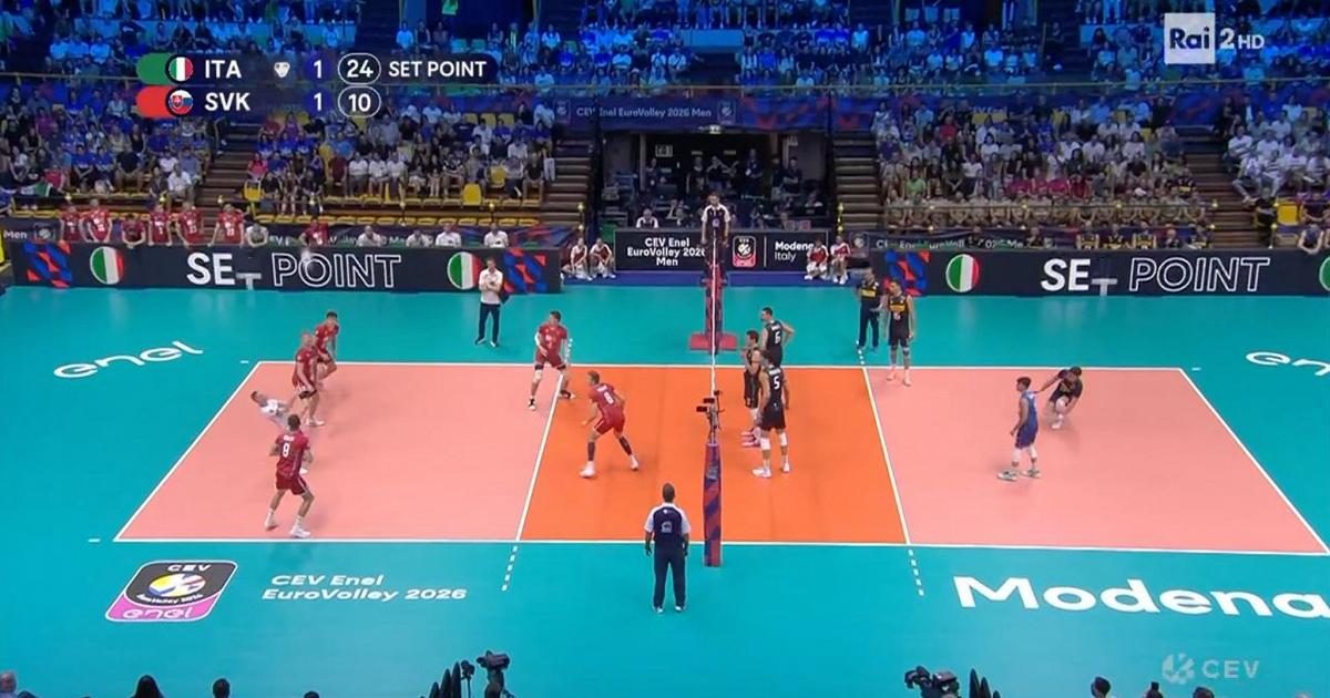 Europei di Volley. Un muro azzurro invalicabile: l'Italia domina il terzo set con la Slovacchia