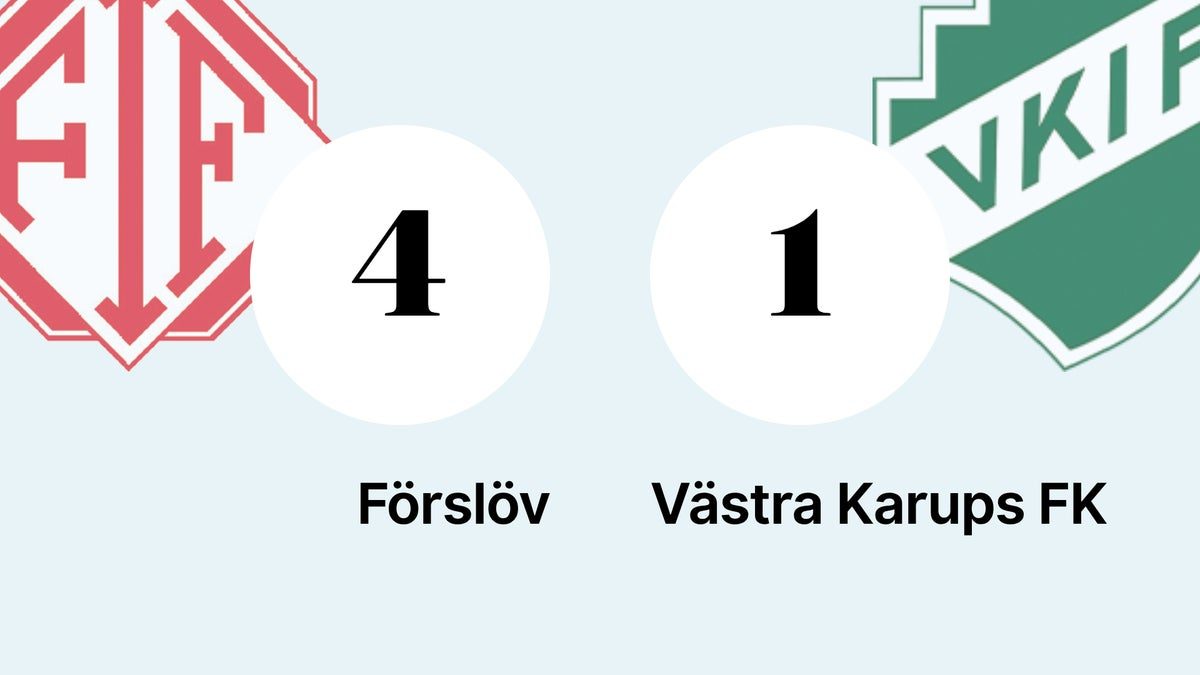 Formstarka Förslöv tog ännu en seger