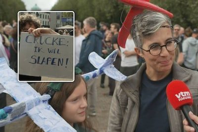 KIJK. “Ik zou graag de minister eens uitnodigen om op onze slaapzetel te komen liggen”: Brusselaars komen op straat teg…