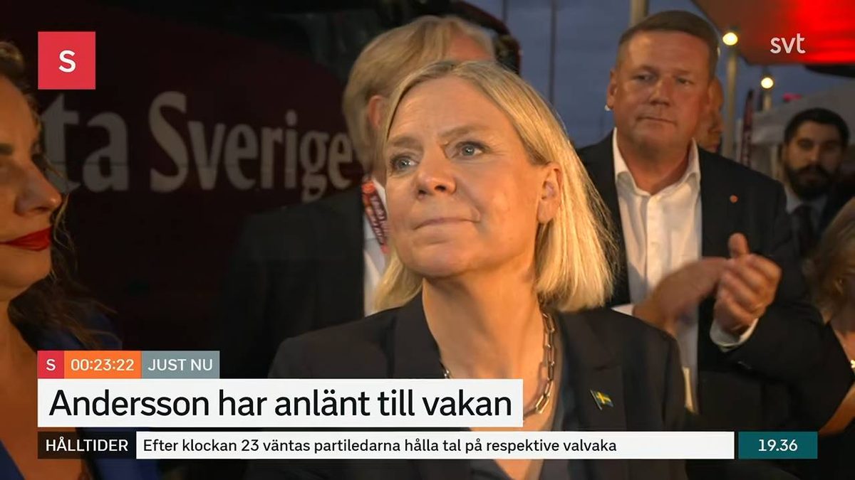 Andersson: Det säger jag till partiledarna