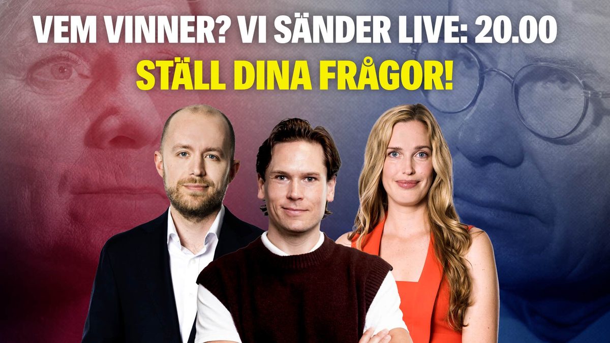 JUST NU: Expressens valvaka