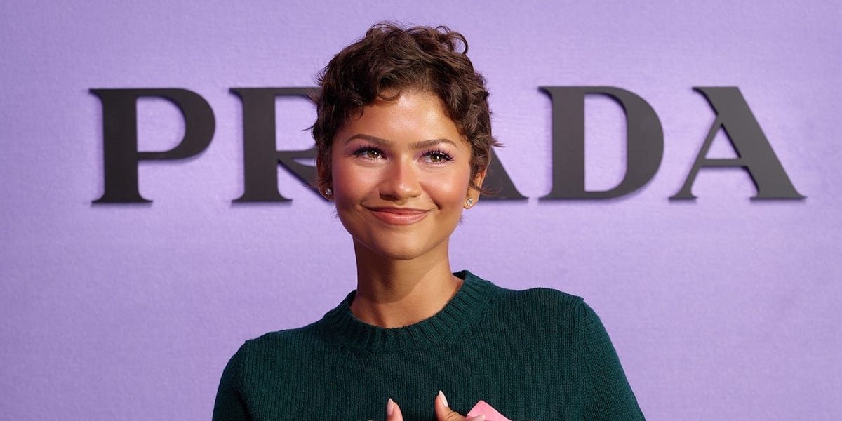 Zendaya Solidifies 3 Fall Trends With Her Pixie Cut and Prada Look