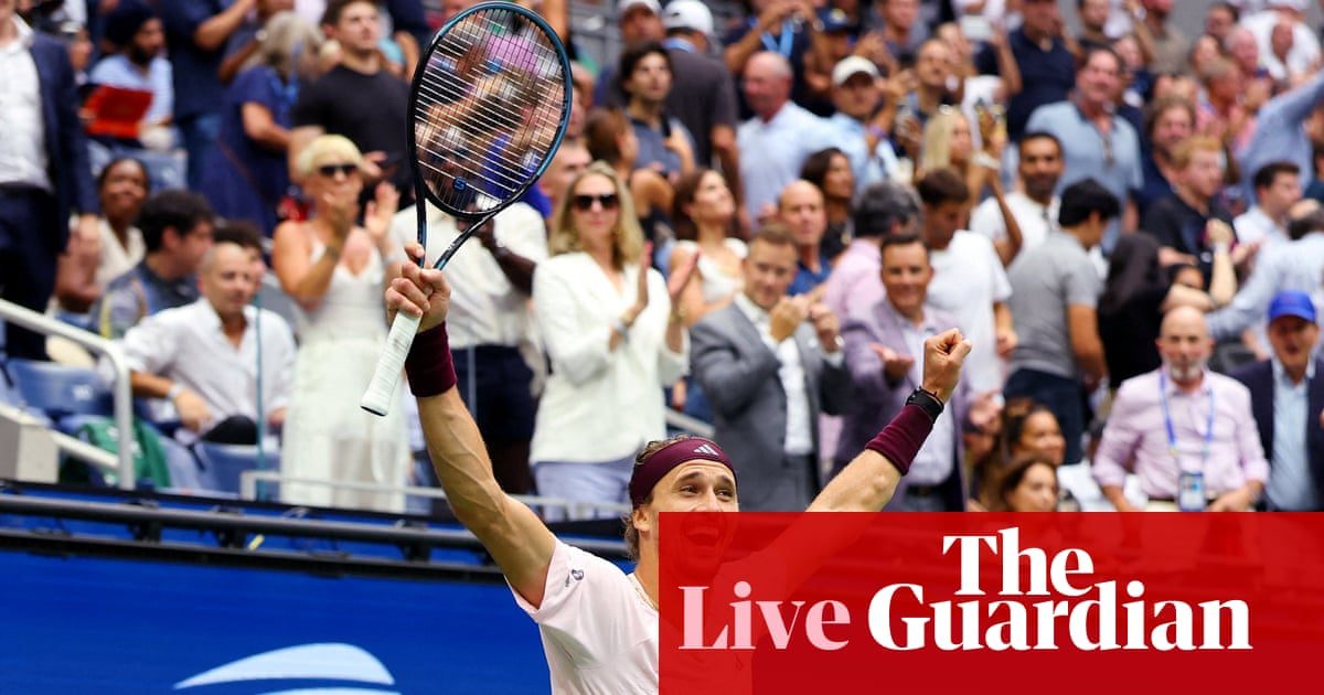 US Open tennis 2026 men’s final: Alexander Zverev v Ben Shelton – live