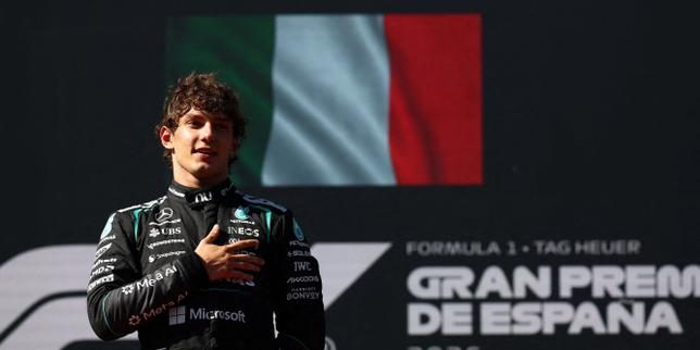 Formule 1 : Kimi Antonelli remporte le GP d’Espagne sur le Madring, Lando Norris malchanceux
