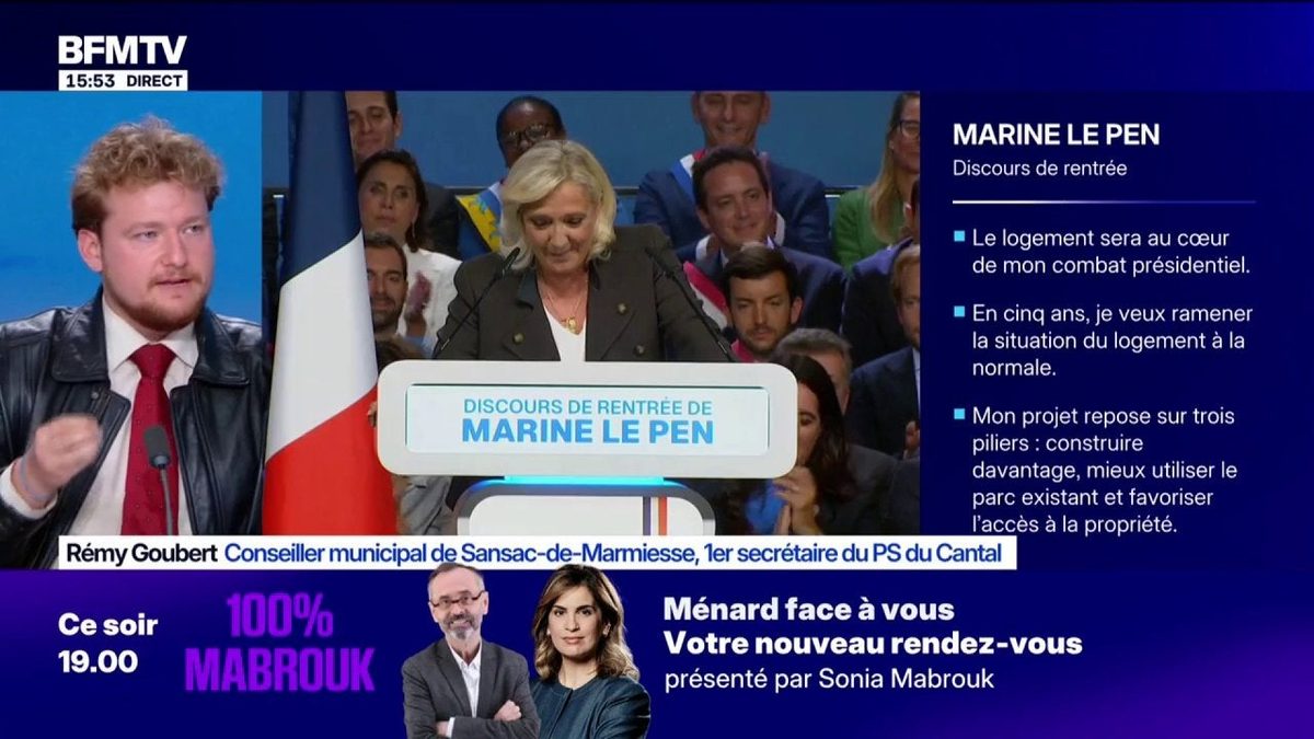 "Sur la question du logement, la priorité nationale est une fraude", estime Rémy Goubert, Premier secrétaire du PS du C…