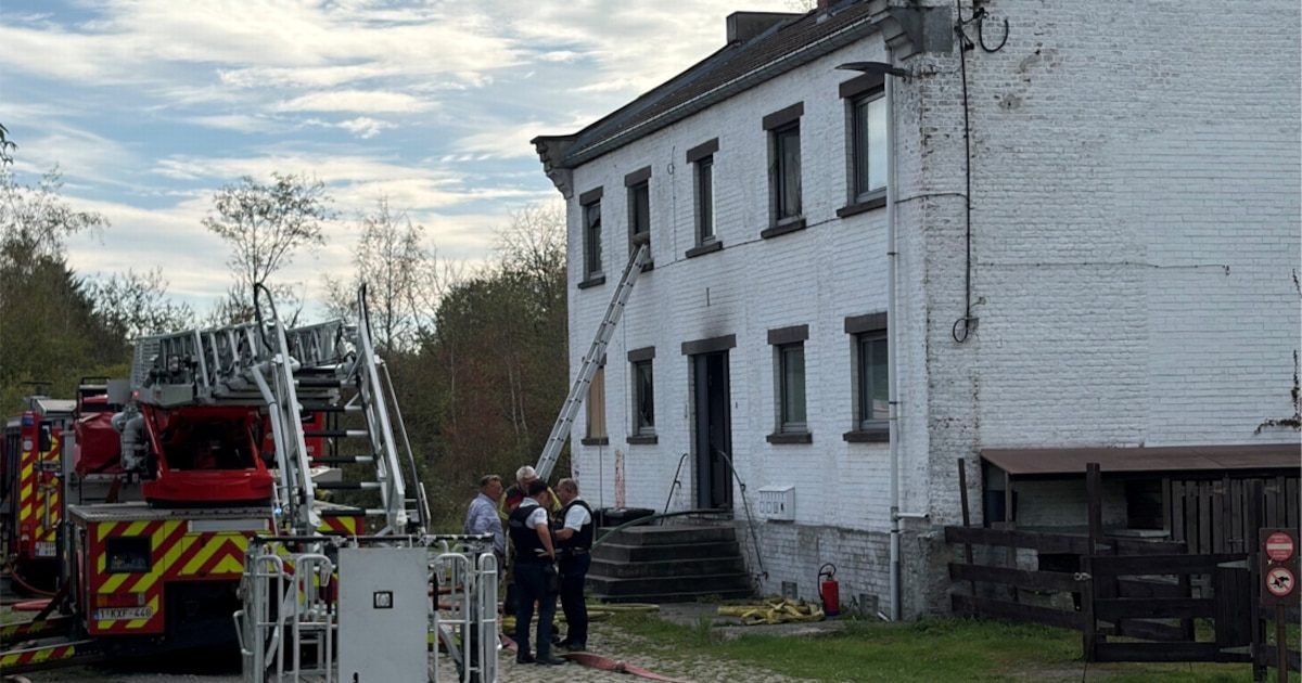 Un incendie dans une maison squattée à Fosses-la-Ville