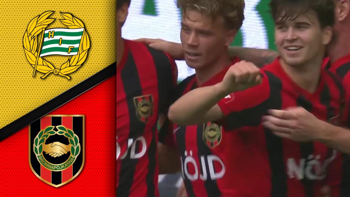 Se høydepunktene fra Hammarby - Brommapojkarna