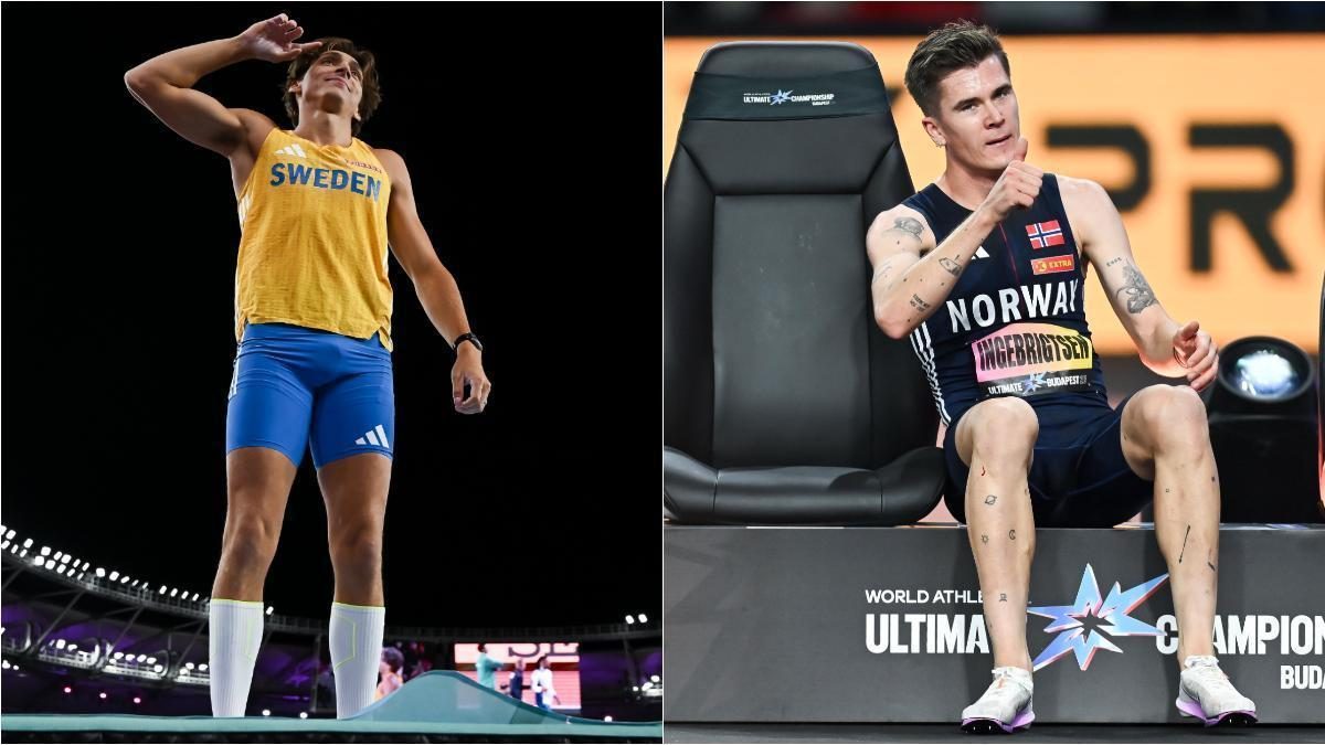 Duplantis e Ingebrigtsen se mitifican aún más en la gran fiesta del 'Ultimate'