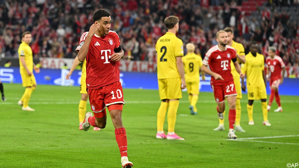 Met knuffel van Kompany als beloning: Jamal Musiala zet Bayern na akelige periode op weg naar forfaitscore tegen Bodo/G…