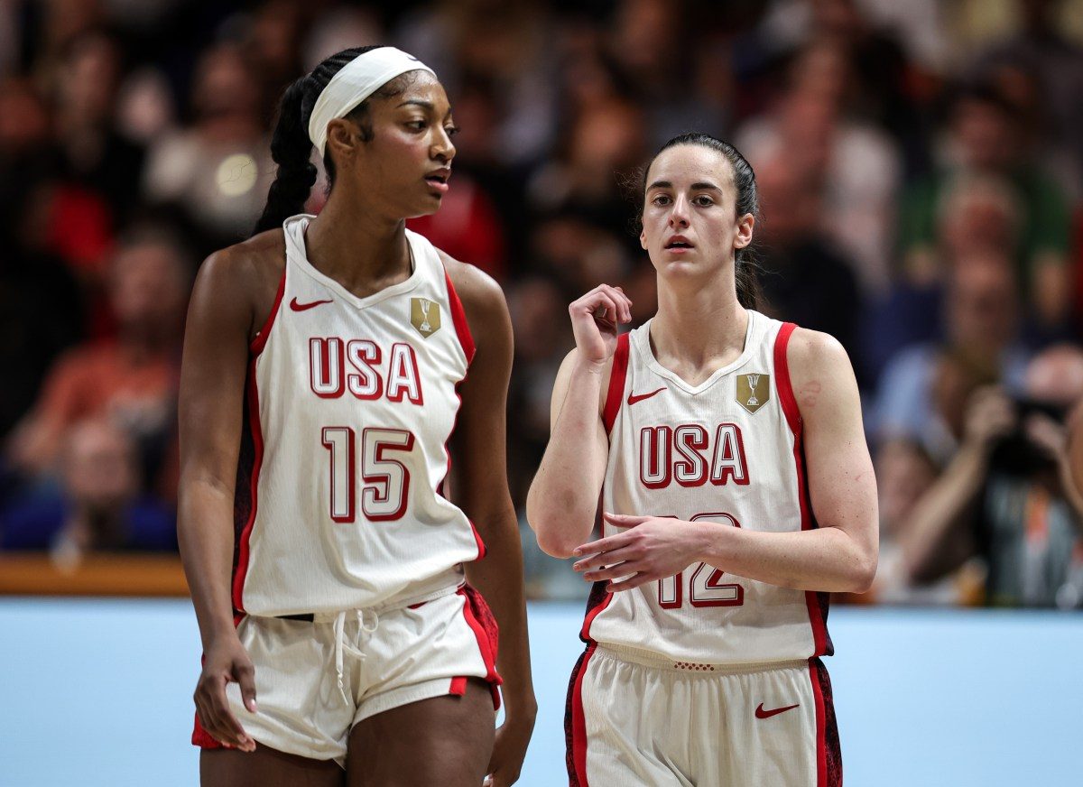 Caitlin Clark Pushes Back on Angel Reese Question After Team USA Wins Gold