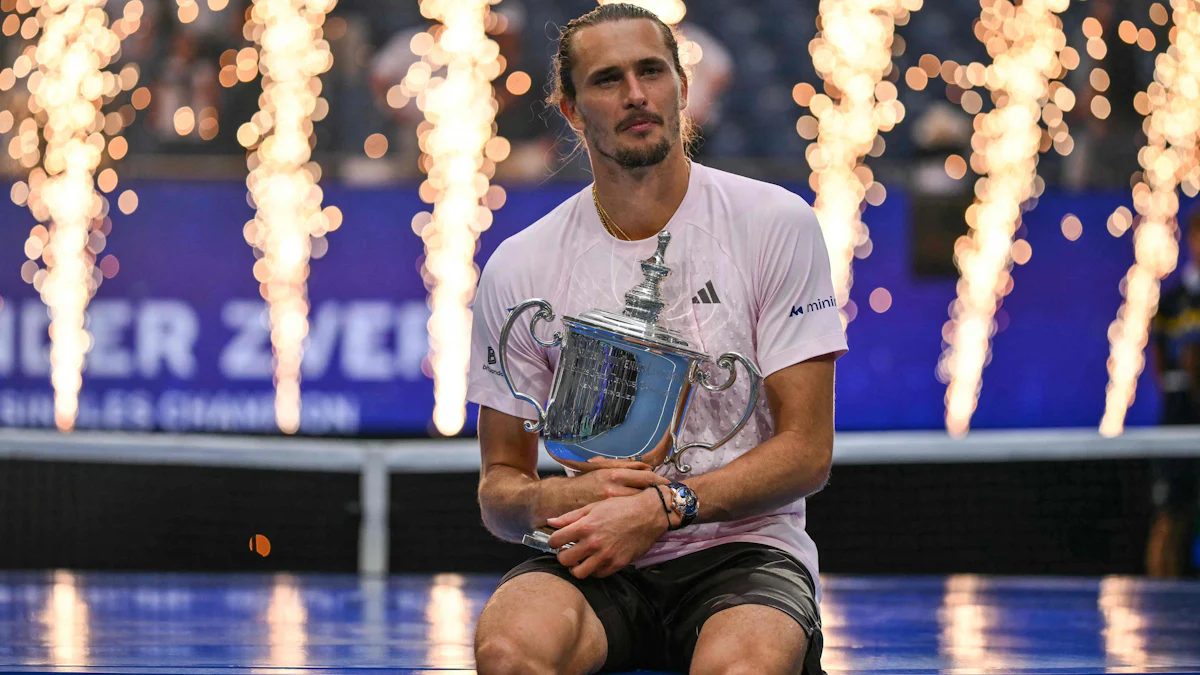 US Open im Tennis: Zverev gewinnt seinen nächsten Grand-Slam-Titel
