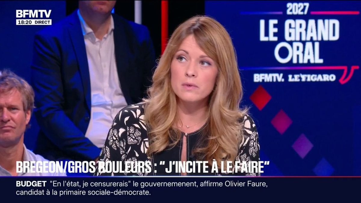 Prix des carburants: "Je ne ferme pas de porte à continuer à aider les Français", déclare Maud Bregeon, Porte-parole du…