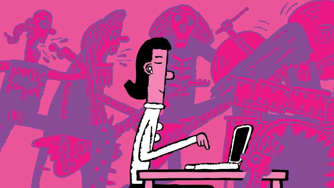 The perils of headphones in the office