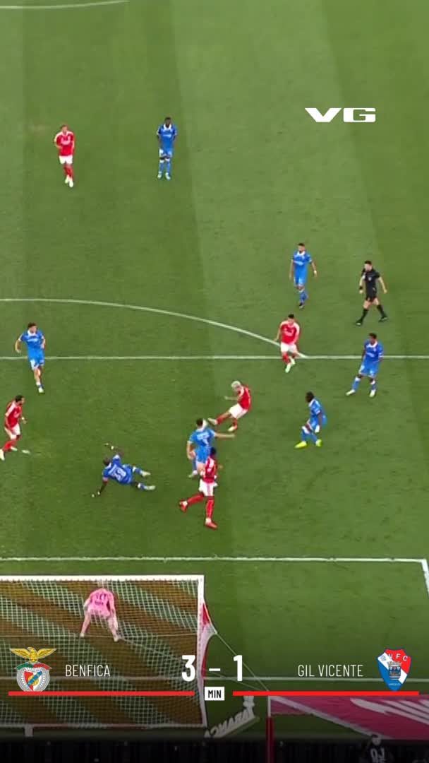 3-1: Prestianni, Benfica