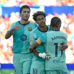 FC Barcelona behoudt voorsprong op Real door vijfde zege en twee goals Yamal