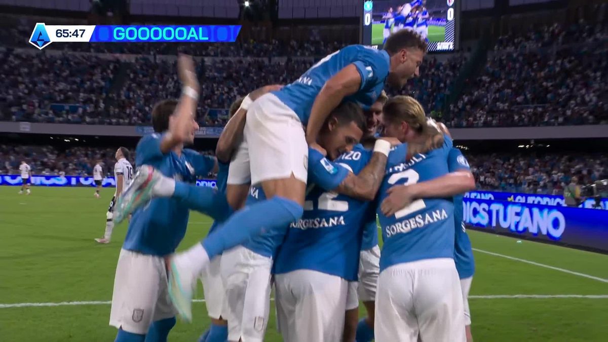 Lobotka scorer mot Bologna