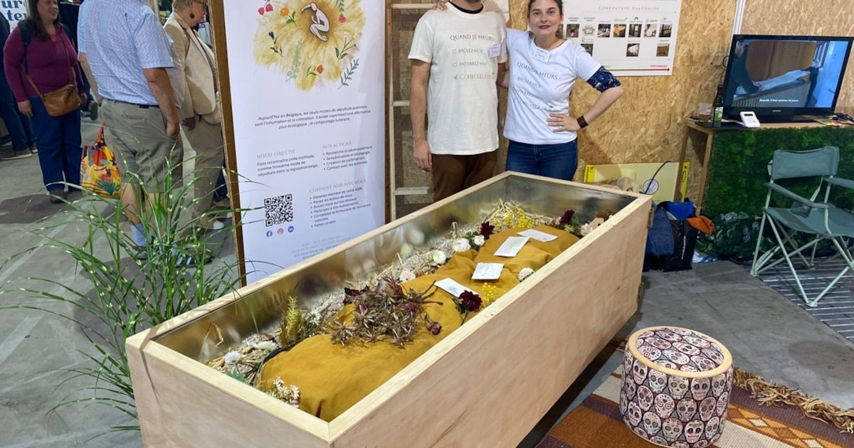 Salon Festi'Valériane à Libramont : Et si l’on pouvait être composté après sa mort ?