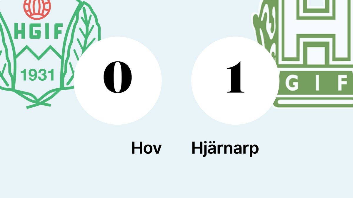 Mandis Alexandersson hjälten när Hjärnarp sänkte Hov