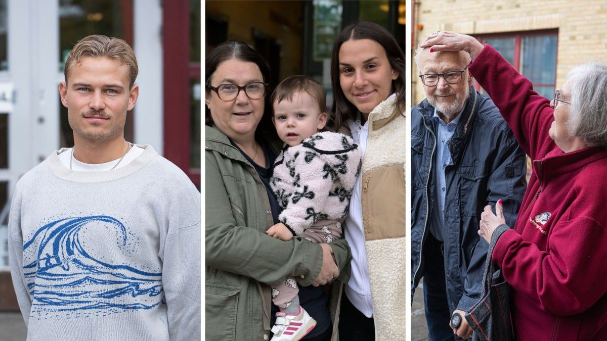 ”Det är något speciellt att rösta på valdagen”