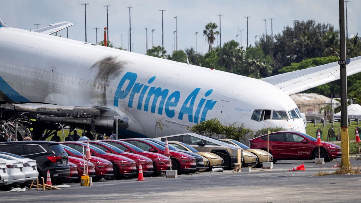 Amazon setter flysamarbeid på pause etter ulykke
