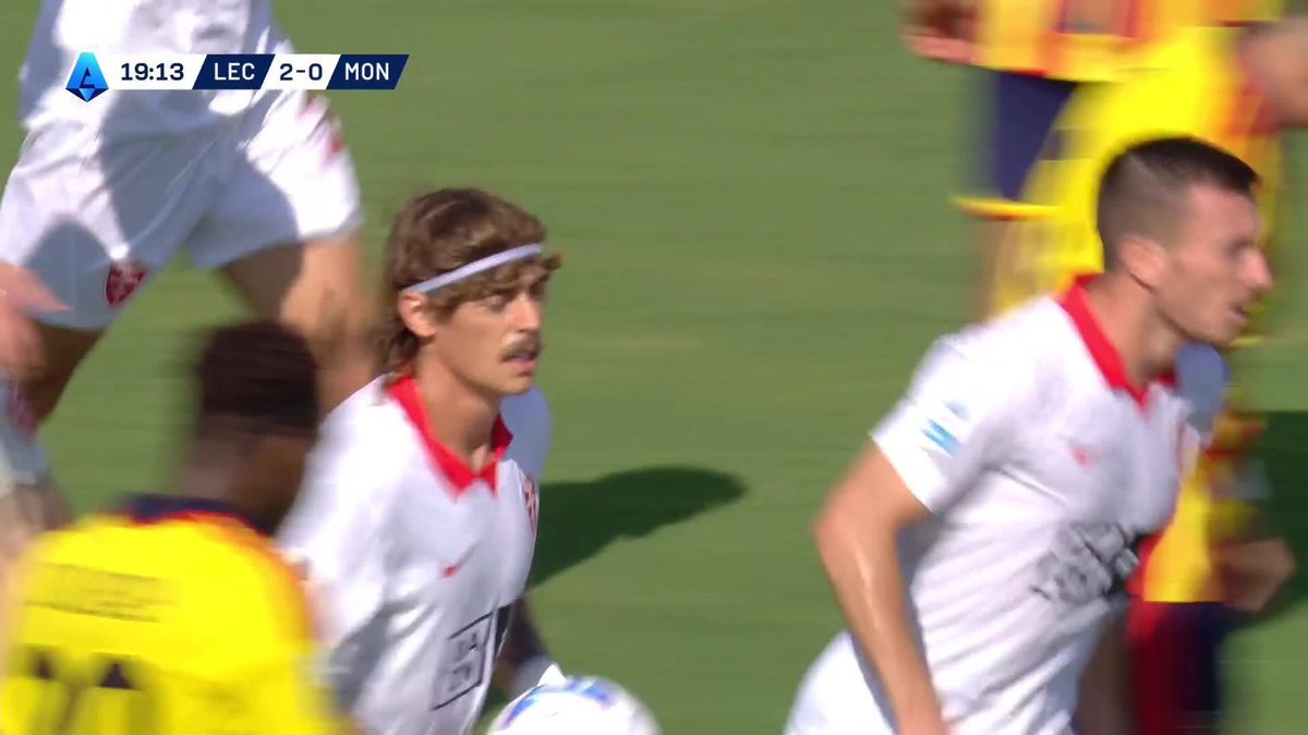 Ricardo Mangas med mål mot Lecce