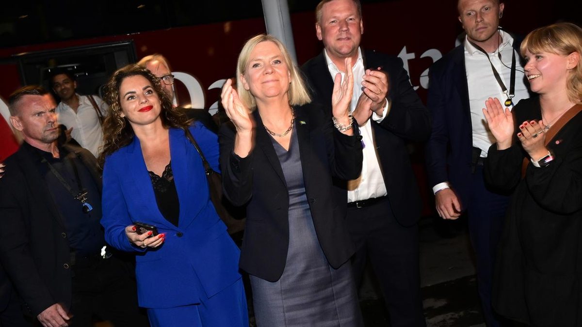 Prognosen sehen Sozialdemokraten in Schweden vorn