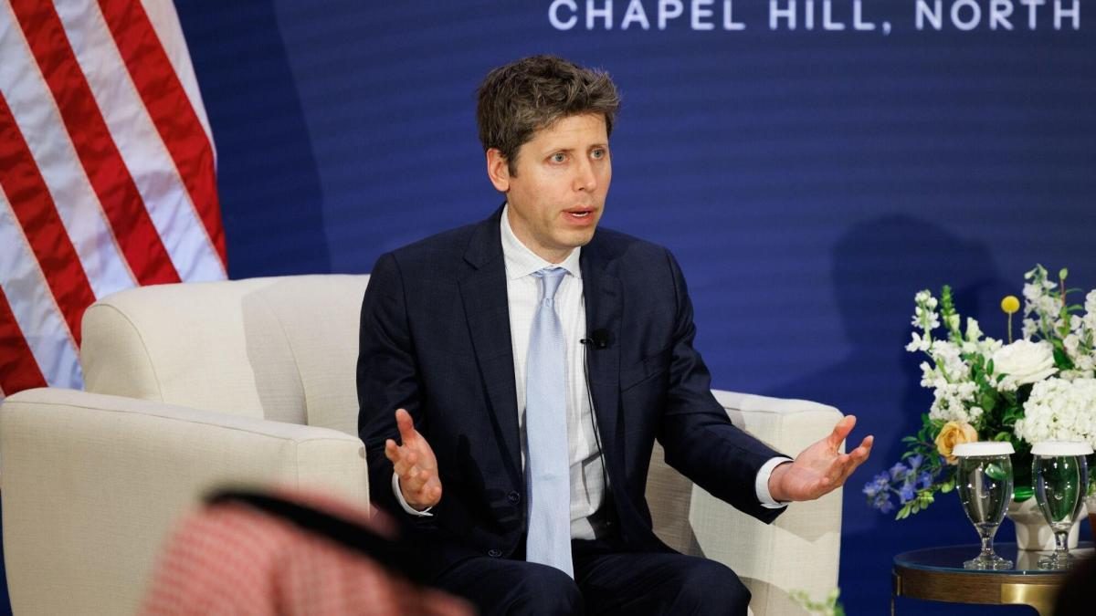 Sam Altman: “Podríamos perder el control del futuro ante la IA”