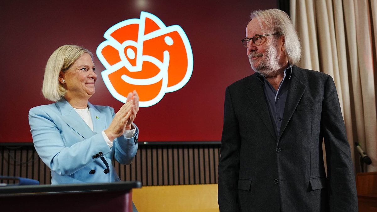 Benny Anderssons stöd till Magdalena Andersson