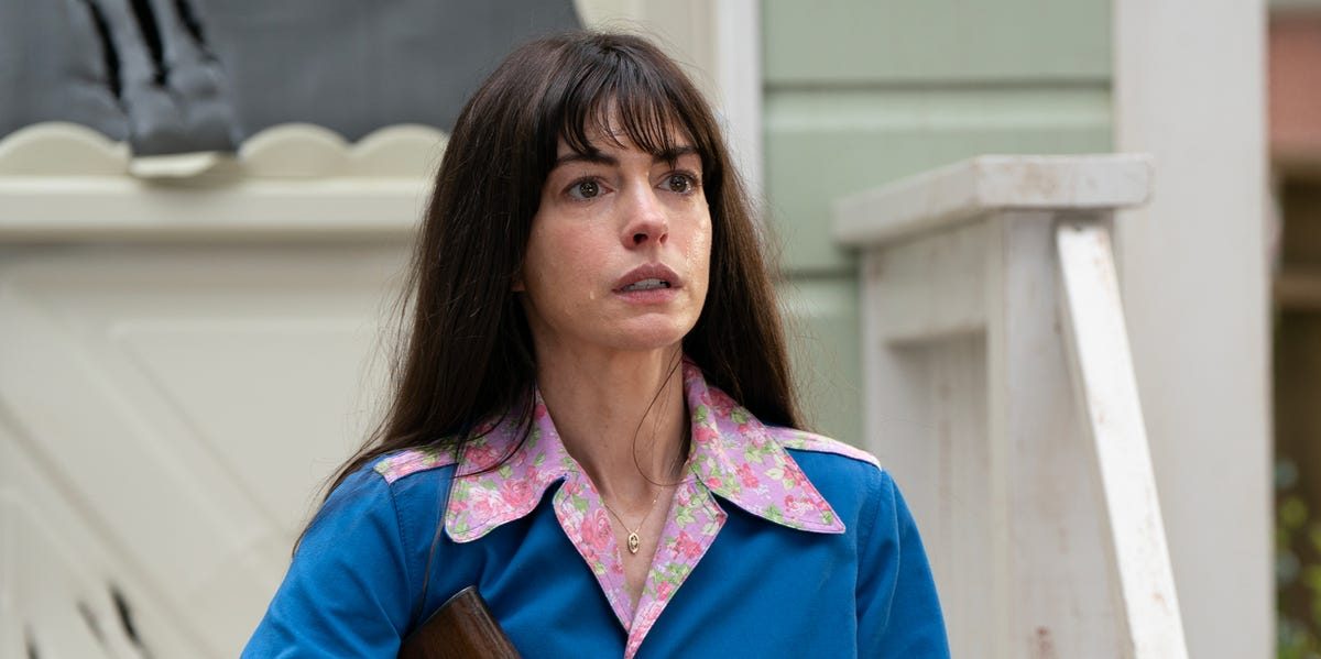 Anne Hathaway's "glorious" dinosaur thriller is now available to watch at home