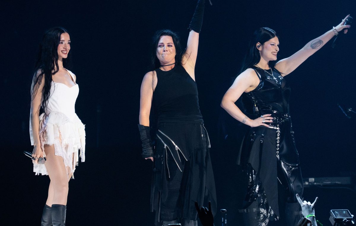 Watch Amy Lee, Courtney LaPlante and Poppy play ‘End Of You’ together live for first time at Evanescence’s London show