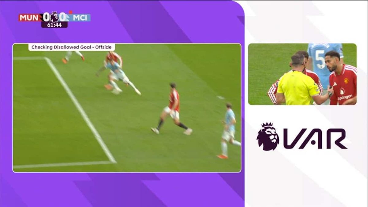 Derby Manchester, Pro Ref: "Gol Haaland da annullare"