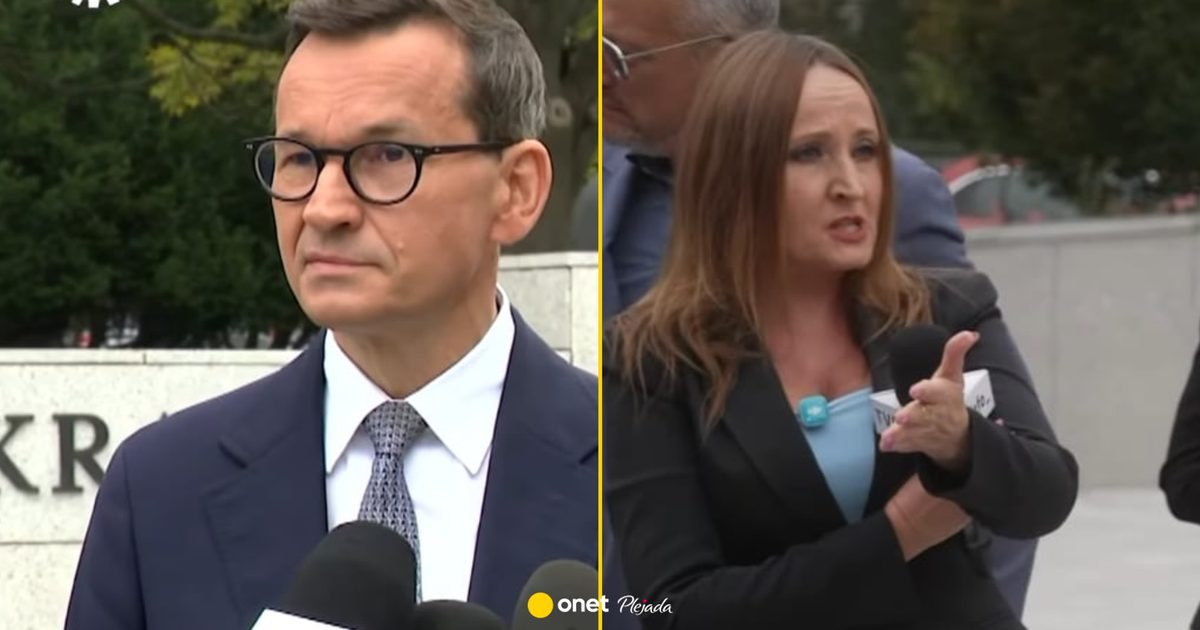 Starcie na linii Dobrosz-Oracz i Morawiecki. "Dlaczego pan cenzuruje niewygodne pytania?